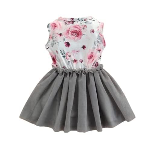 Baby Girls Midi/Knee Length Festive/Wedding Sweet Children's Lace Fashionable Wedding Skirt Princess Dress Visited the Party to Participate in the Event Elegant Sleeveless Frock Dress image 2