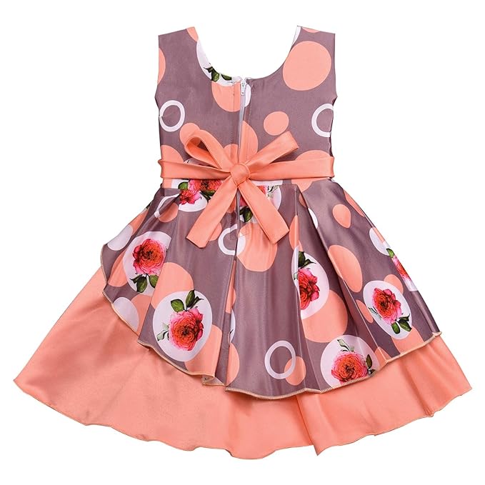 Love Baby Girls Midi/Knee Length Festive/Wedding Dress Floral image 2